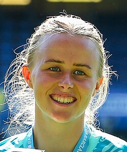 Hannah Hampton in 2025