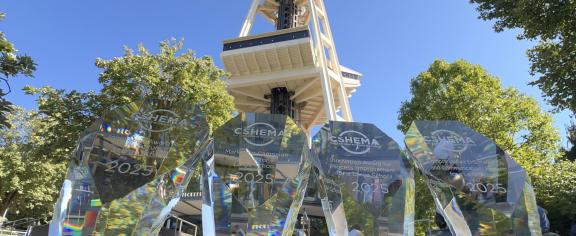 The Seattle Space Needle with EHS Awards